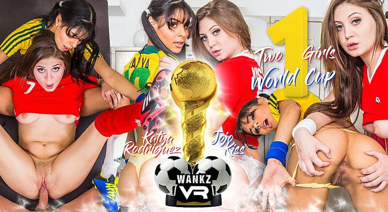 Two Girls, One World Cup - VR Porn Video - Jojo Kiss, Katya Rodriguez