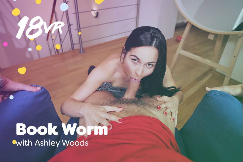 Book Worm - VR Porn Video - Ashley Woods